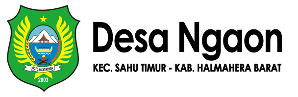 Website Resmi Desa Ngaon, Sahu Timur, Halmahera Barat
